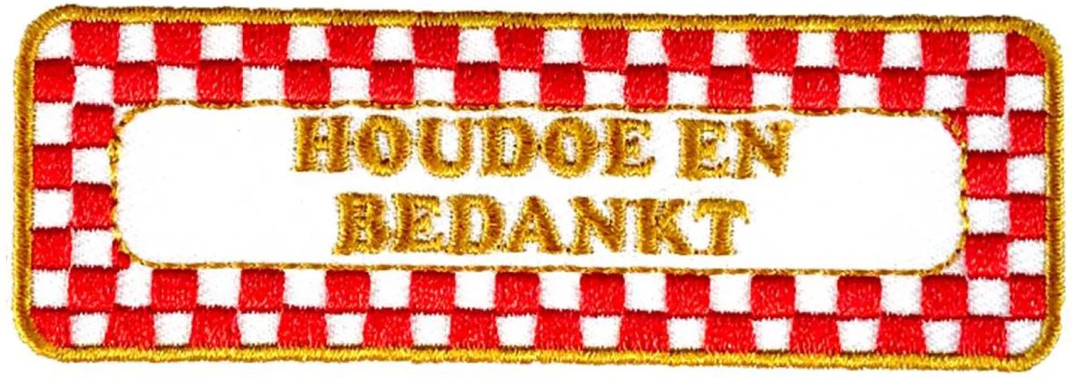Oeteldonk embleem - Brabantse uitspraken - Houdoe