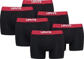 Lot de 6 boxers pour homme Levi's en coton biologique