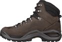 Bruine Lowa Renegade EVO GTX Mid wandelschoen met zwarte zool.