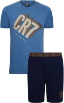 Pyjama Garçon Timone TI113 - 100% Coton - Ensemble T-shirt + Pantalon - Confort Nuit