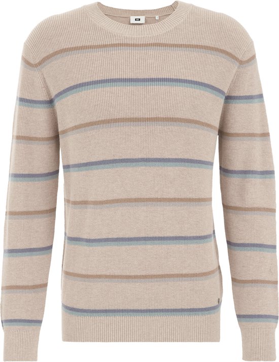 WE Fashion Heren Regular fit trui met print bol