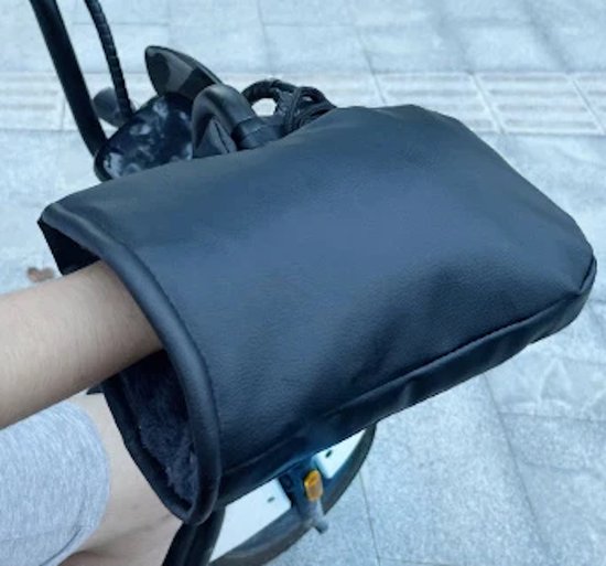 Leg protection with warm fleece for scooter, moped, serves as rain protection [088