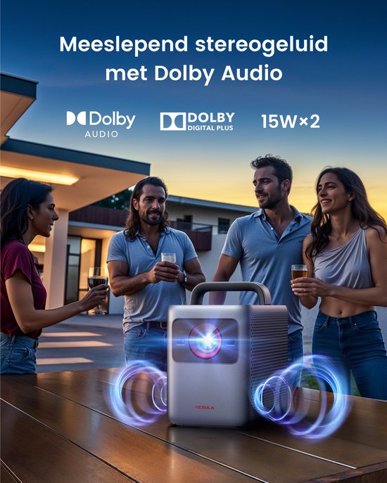 Anker Nebula Cosmos 4K SE Smart Projector - 4K UHD - Google TV