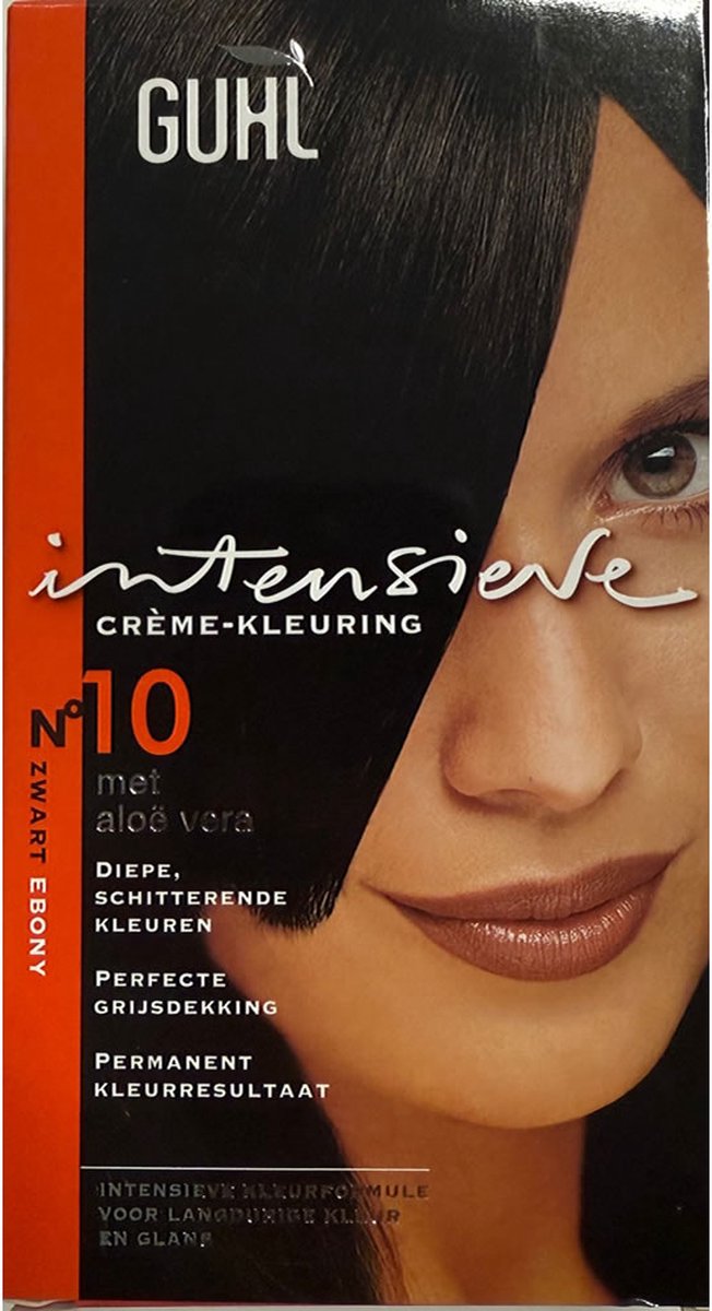 Guhl Intensieve Crème-kleuring No. 10 - Zwart Ebony