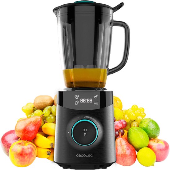 Cecotec 04304 blender 1,5 l Blender voor op aanrecht 1800 W Zwart, Roestvrijstaal van Cecotec — afbeelding 3