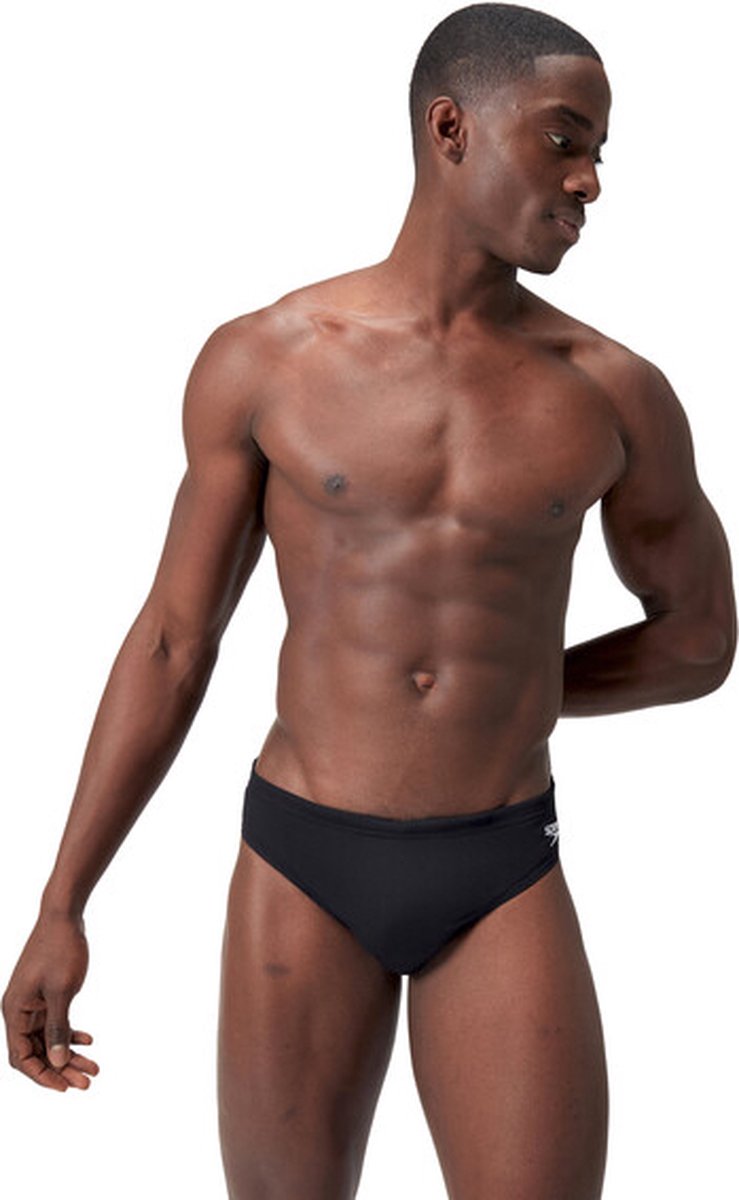 Speedo Eco+ Brief 7 cm Heren Sportzwembroek - Zwart — afbeelding 10