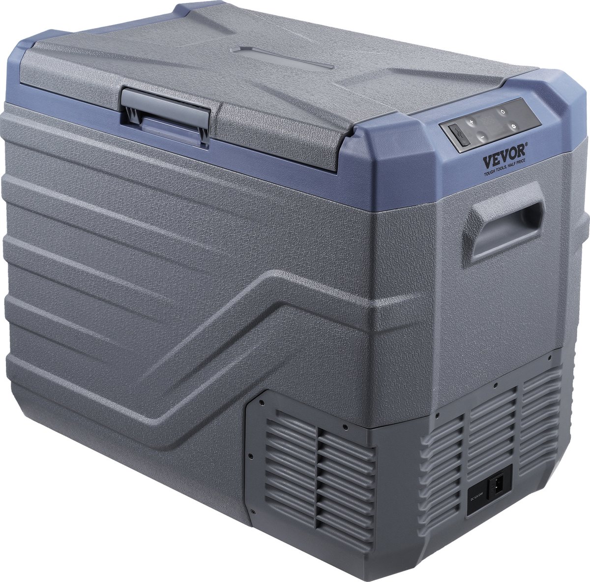 VEVOR Draagbare Koelkast Met Vriesvak Auto 45l Enkele Zone 60w Koelbox Reizen