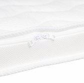 Bol.com 80x200 Topper Bamboo - Nasa - Traagschuim - 12cm dik aanbieding