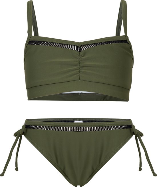 Bikini classic met kant detail - Groen 152-158