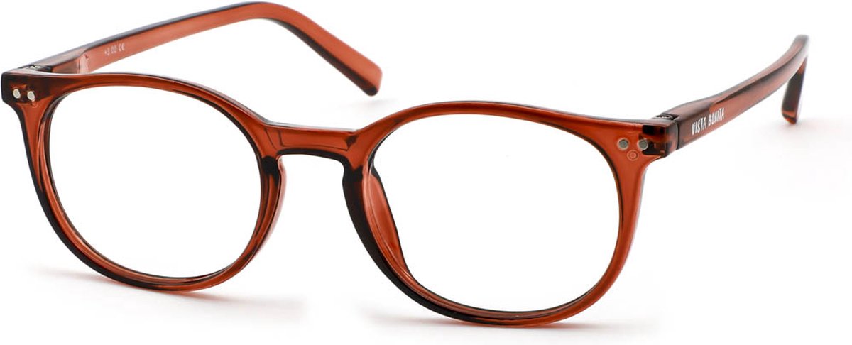 Leesbril Vista Bonita Gafa-Crafty Brown-+5.00