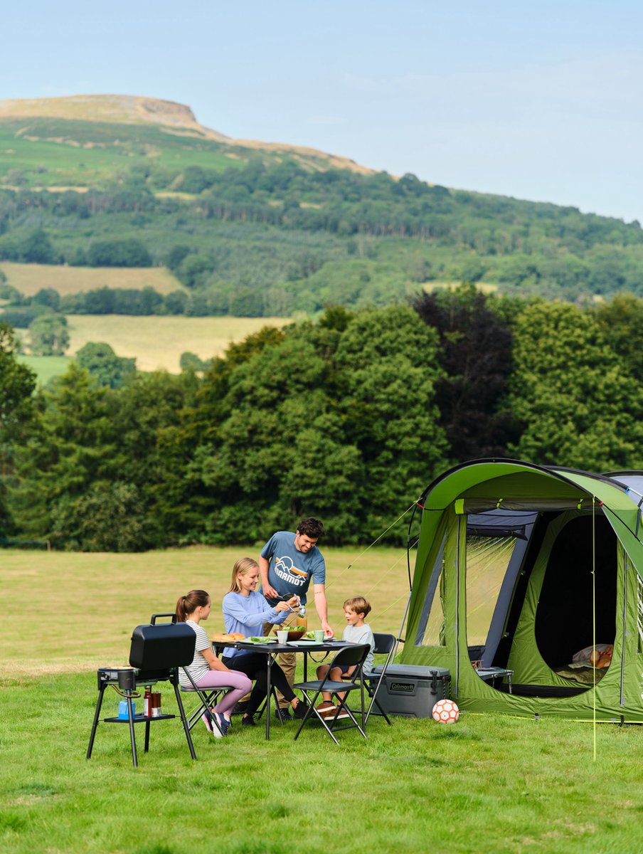 Coleman Oak Canyon 4 Blackout tunneltent – 4 persoons familietent – verduisterende tent – groen – foto 5