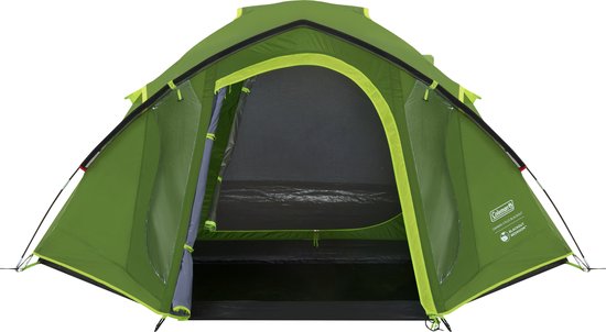 Coleman Darwin 3 Plus Blackout kampeertent – 3 persoons tent – verduisterend – water- en windbestendig - groen