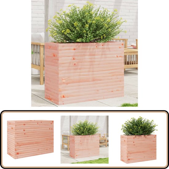 Hangende reling plantenbak plank mand, 60/90/120 cm houten balkon plantenpot opvouwbare houder hek bloemenstandaard voor terras veranda hek binnen buiten versieren (maat: 90 x 28 x 23 cm