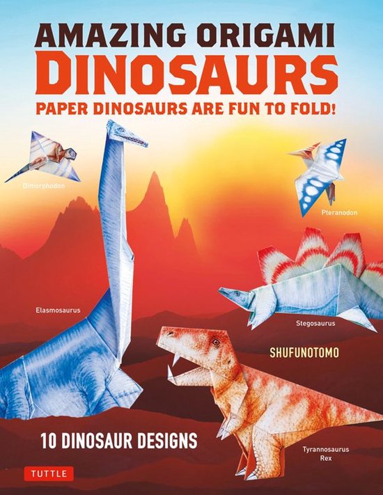 Amazing Origami Dinosaurs - cover