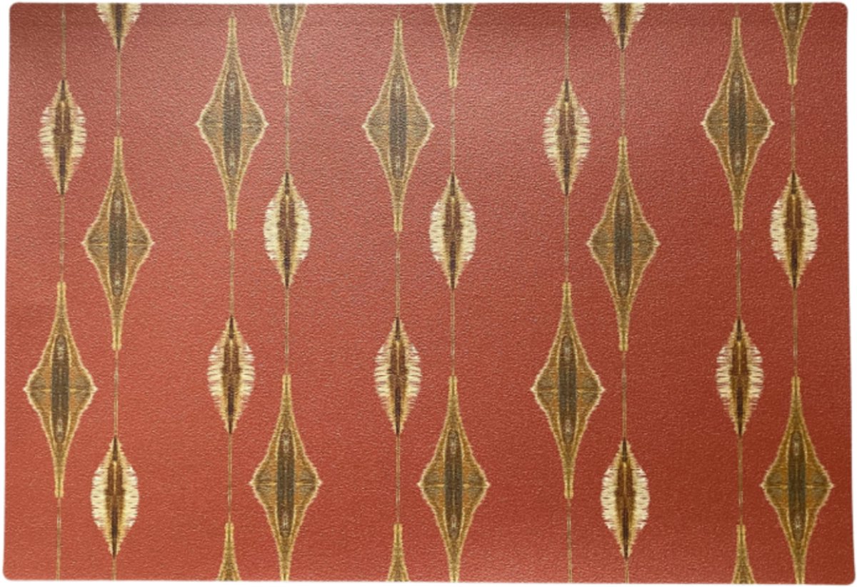 Placemat Ikat Flores rood