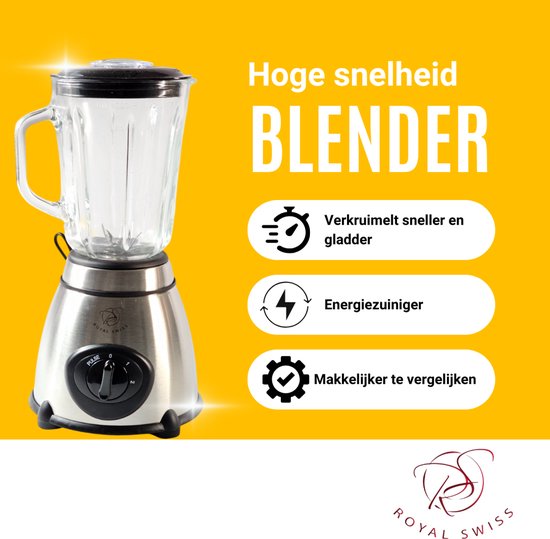Royal Swiss Blender met Grinder 1030W van Royal Swiss — afbeelding 3
