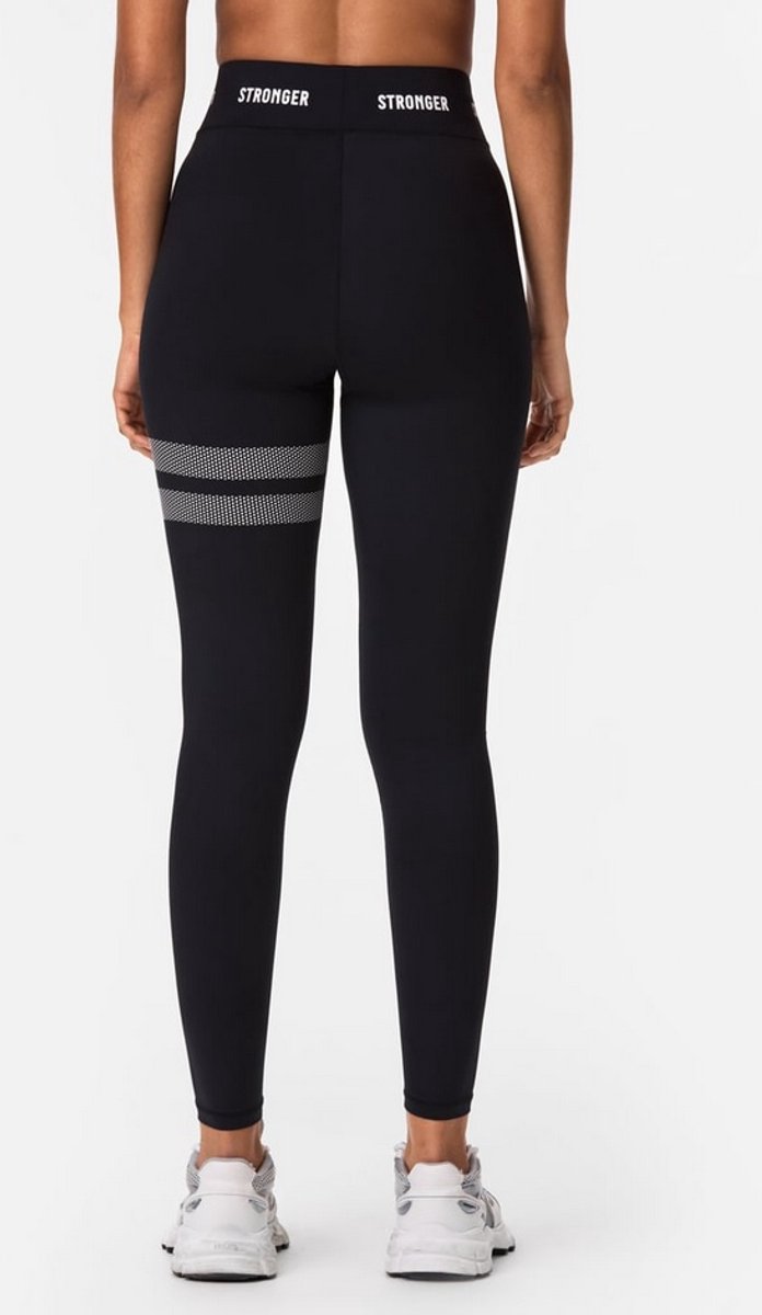 Stronger - Hero Legging - Sportlegging - Dames - Zwart - Maat XS van Merkloos — afbeelding 2