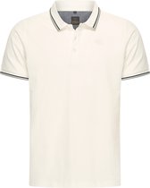 Mario Russo Polo shirt Edward - Polo Shirt Heren - Poloshirts heren - Katoen - Off White