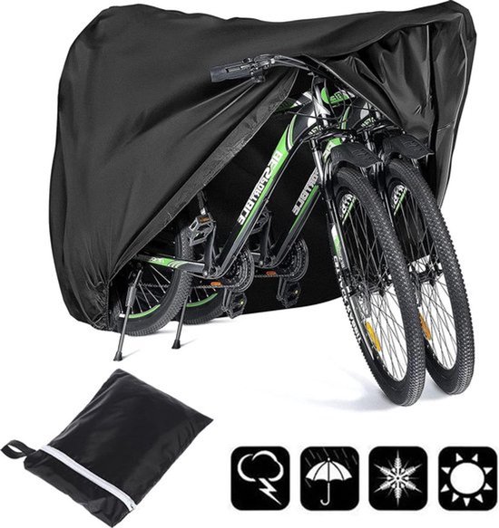 YUNICS® Fietshoes - Fietscover - Fietsbeschermhoes - Ultra Sterk - Waterdicht - Incl. Opbergzak