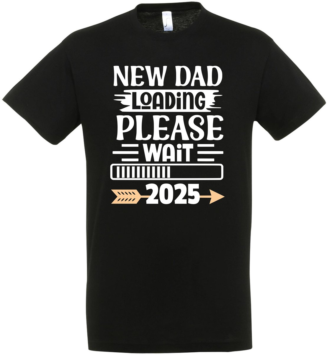 New Dad Loading T-shirt - Nieuwe Vader - Loading - Cadeau - Zwangerschap - Vader - Vader Cadeau - New Dad - Maat S