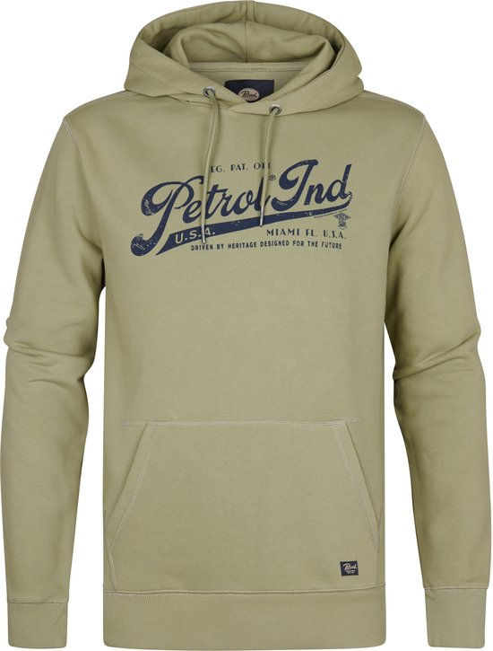 Petrol Industries - Sweat à capuche pour homme Sandbar - Vert - Taille XL