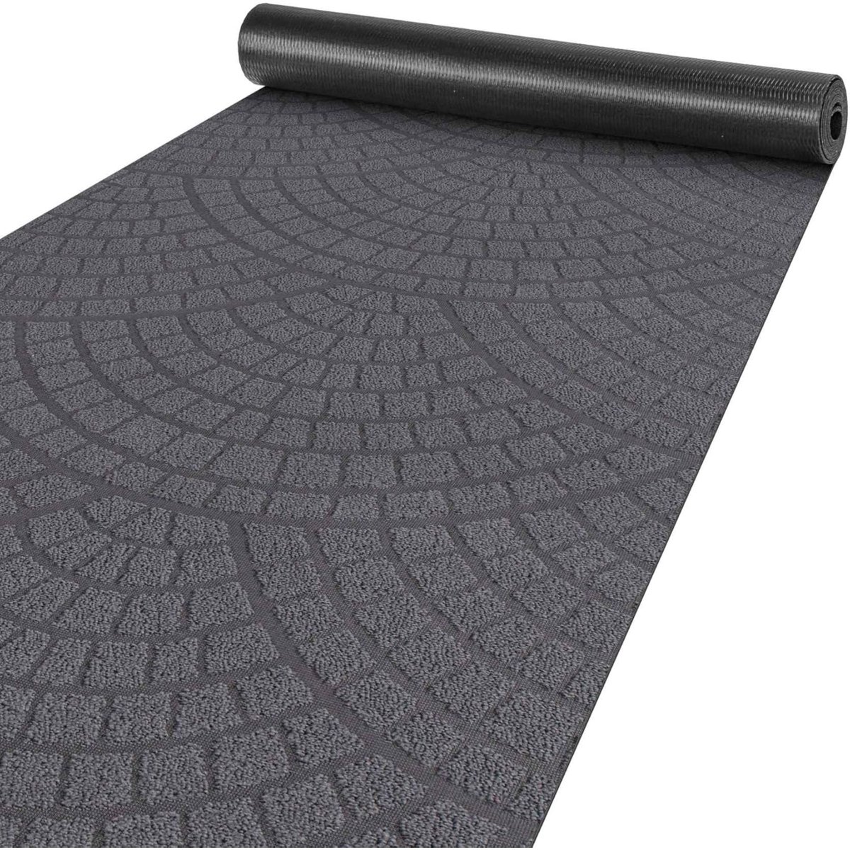 ApexArte® Keukenloper - Keukenmat - Vloerkleed - Anti Slip - Grijs