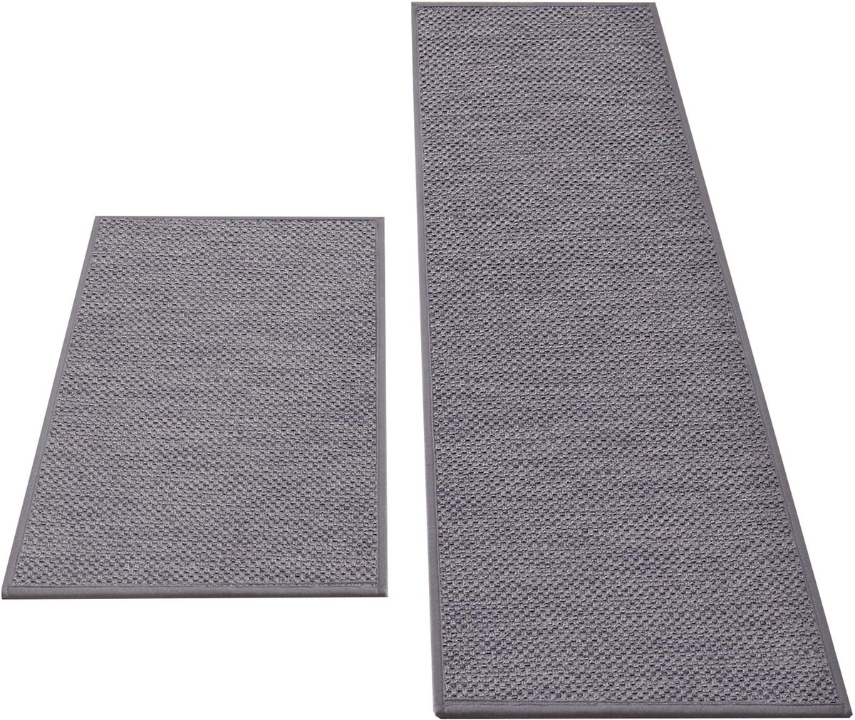 ApexArte® Keukenloper - Keukenmat - Vloerkleed - Anti Slip - Grijs