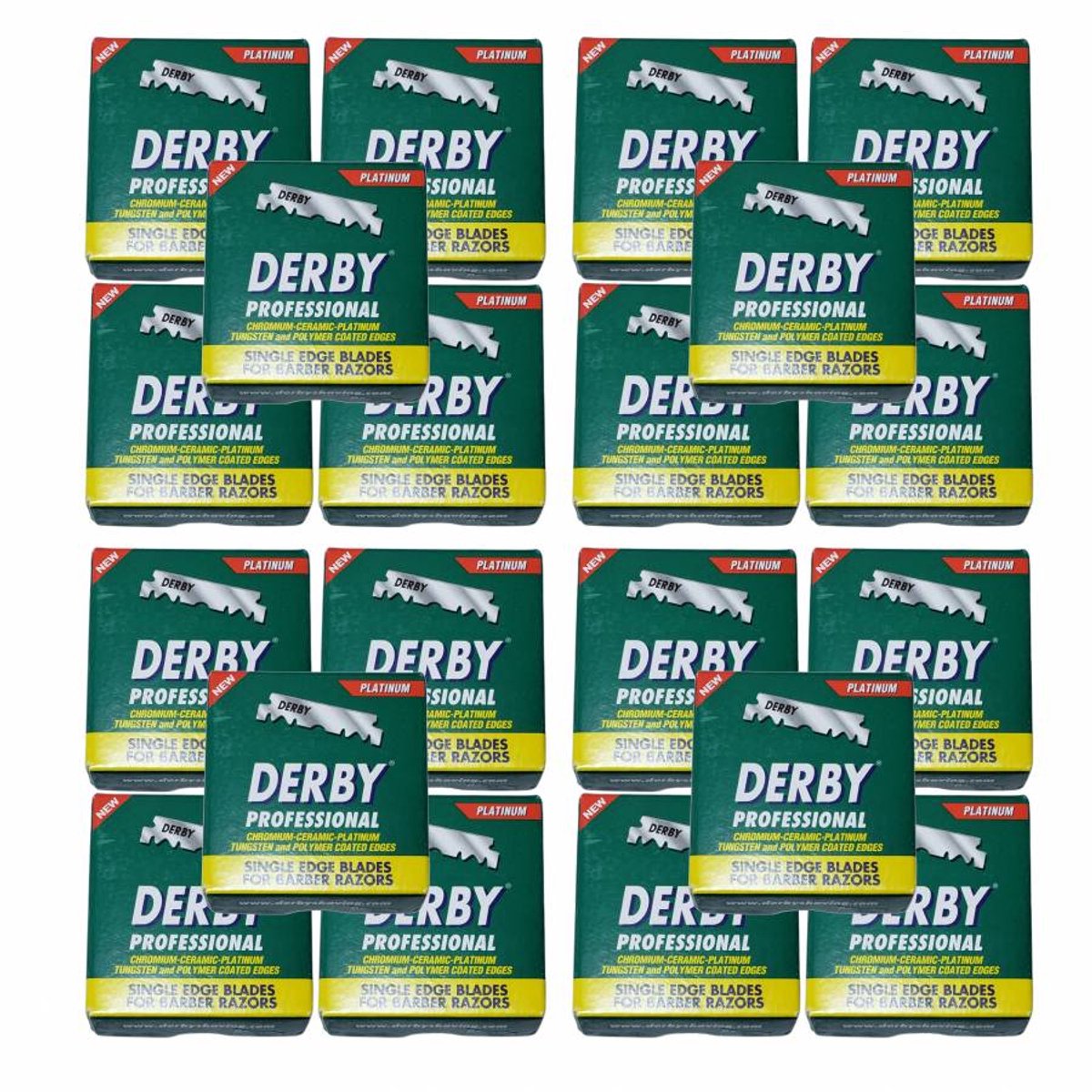 Derby Mesjes 20 dozen x100 - Gillette - Halve - Messen - Super scherp