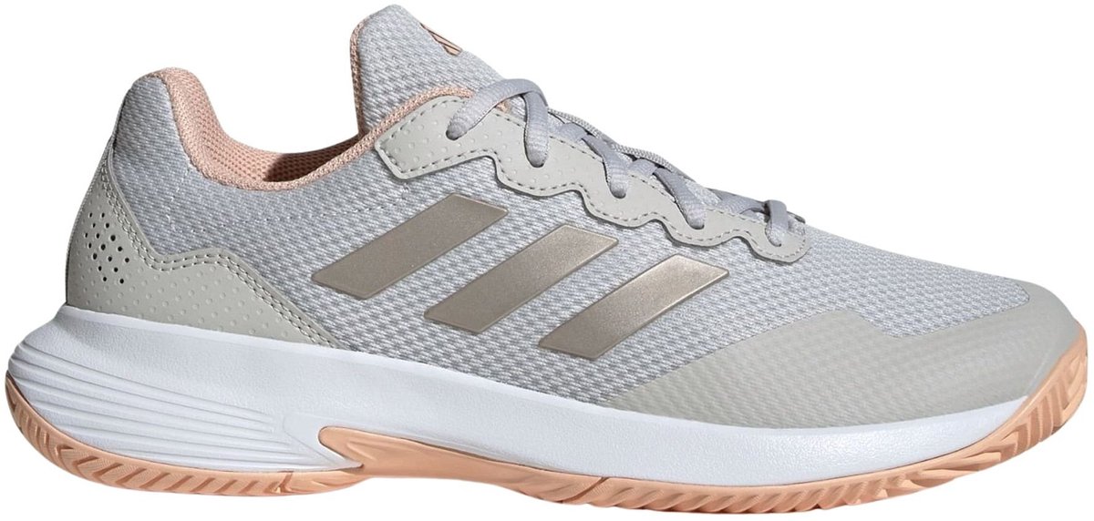 Adidas Gamecourt 2.0 Clay Tennisschoenen Dames Grijs