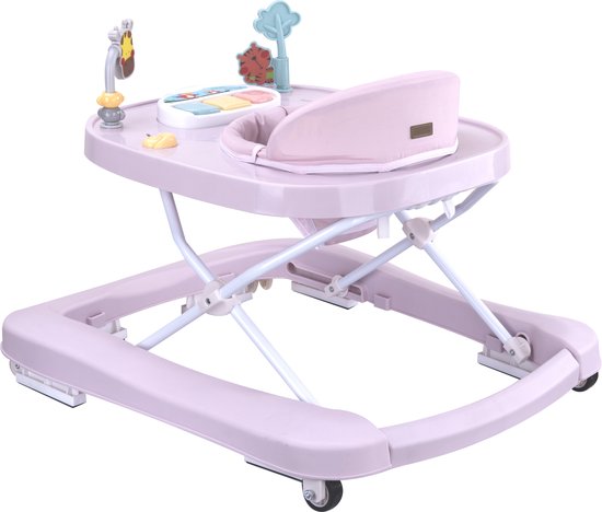 Topmark Lexi 2-in-1 Loopstoeltje en Duwwagen - Lilac van Topmark — afbeelding 2