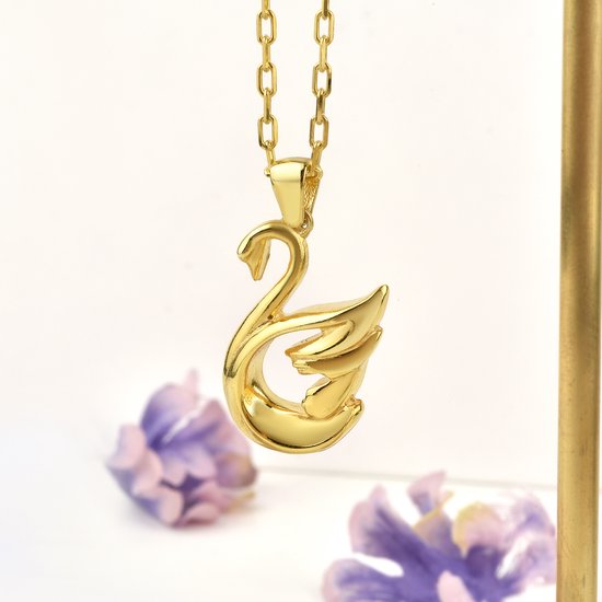 Collier Swan Or Gold 30 pouces
