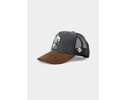 Popeye the Sailorman - Baseballpet voor volwassenen - Gebogen - donkergrijs - Bavarian Caps - 58 cm