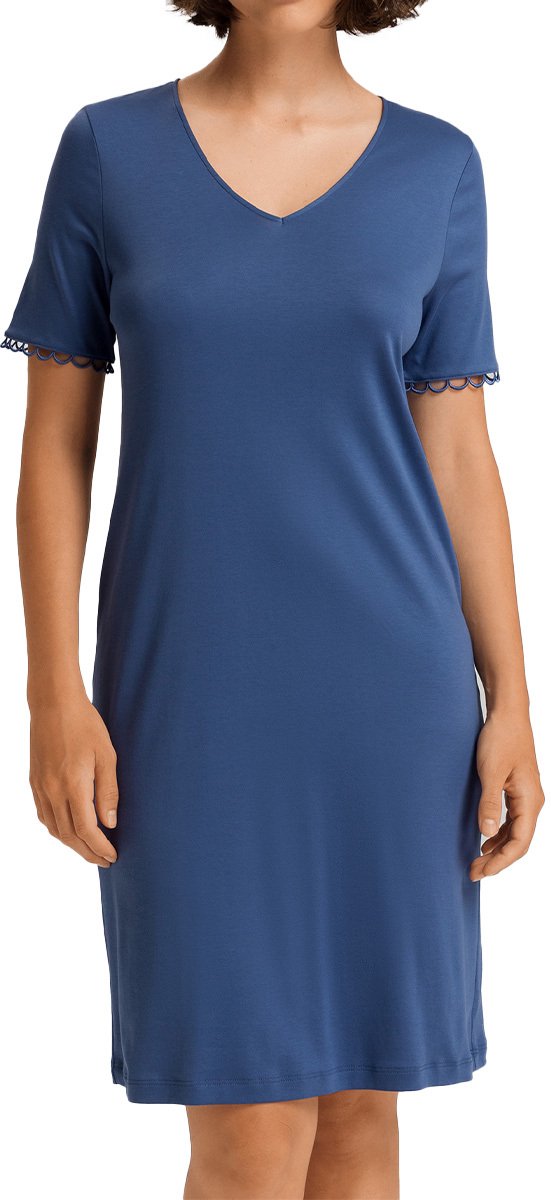 Hanro Nachthemd Anouk slate blue