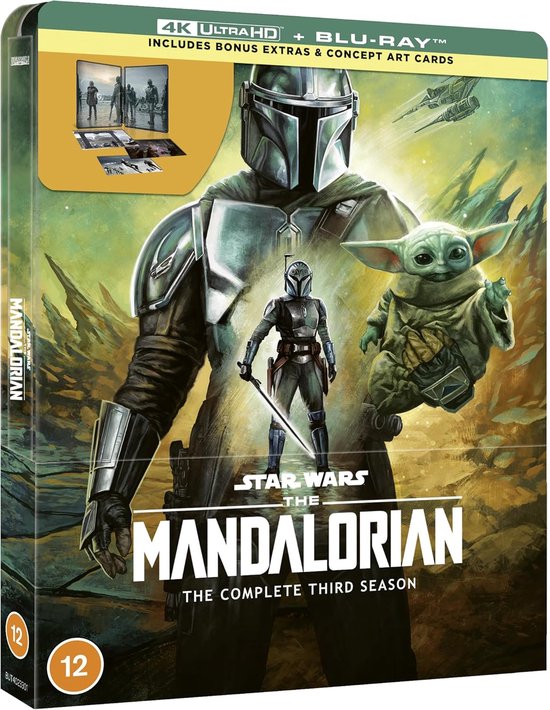 The Mandalorian - Seizoen 3 - 4K Ultra HD + Blu-ray - Import