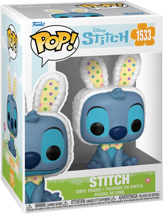 lilo-stitch-stitch-vinylfiguur-1533-funko-pop-meerkleurig-pvc