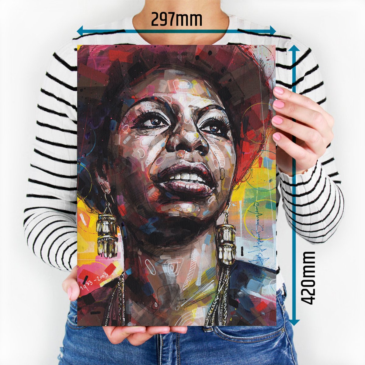 Jazz en Soul muziek poster 29,7x42 cm (A3)