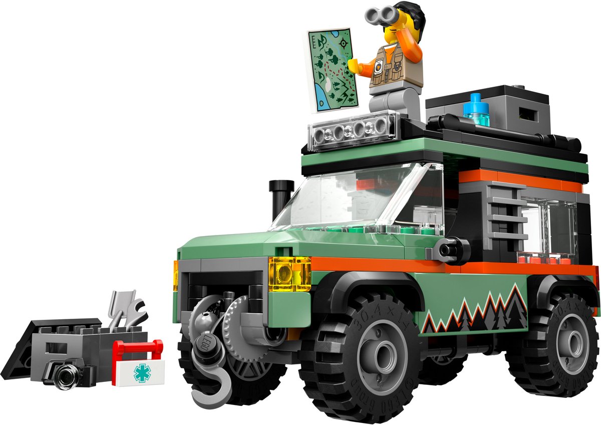 LEGO City 4x4 terreinwagen voor in de bergen - 60447 — afbeelding 10