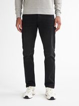 Petrol Industries Heren Jeans Regular Tapered Fit Russel - Spijkerbroek - Stretchdenim - Essentials Collection - Zwart - Maat W36L32