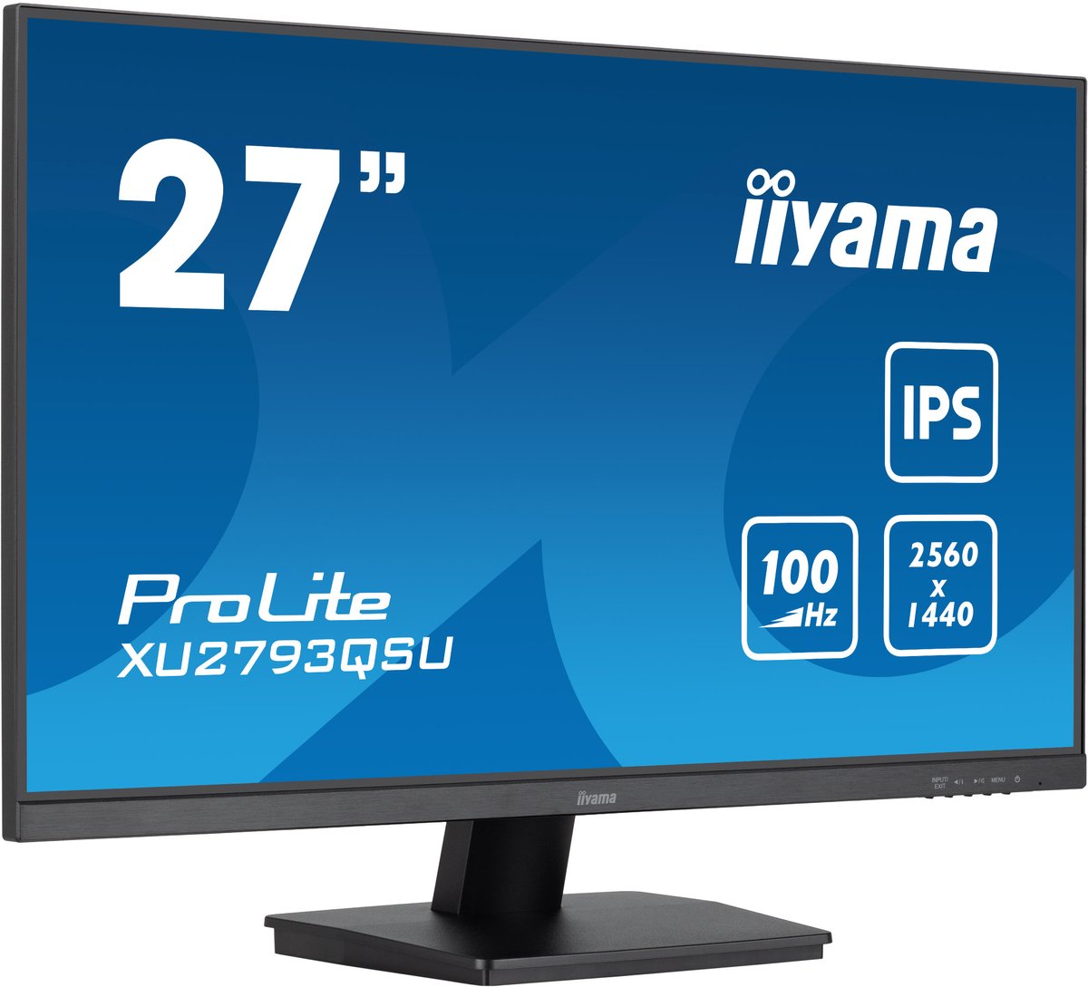 iiyama ProLite XU2793QSU-B7 ledmonitor 100 Hz, HDMI, DisplayPort, USB, Audio, Adaptive Sync