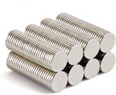 Mini-magneten - Kleine ronde magneten - 100 stuks - 8 x 1 mm