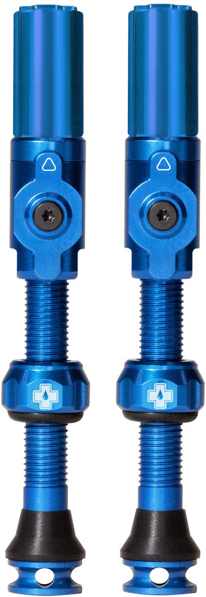 Muc Off Big Bore Hybrid Tubeless Kleppen Blauw 40 mm