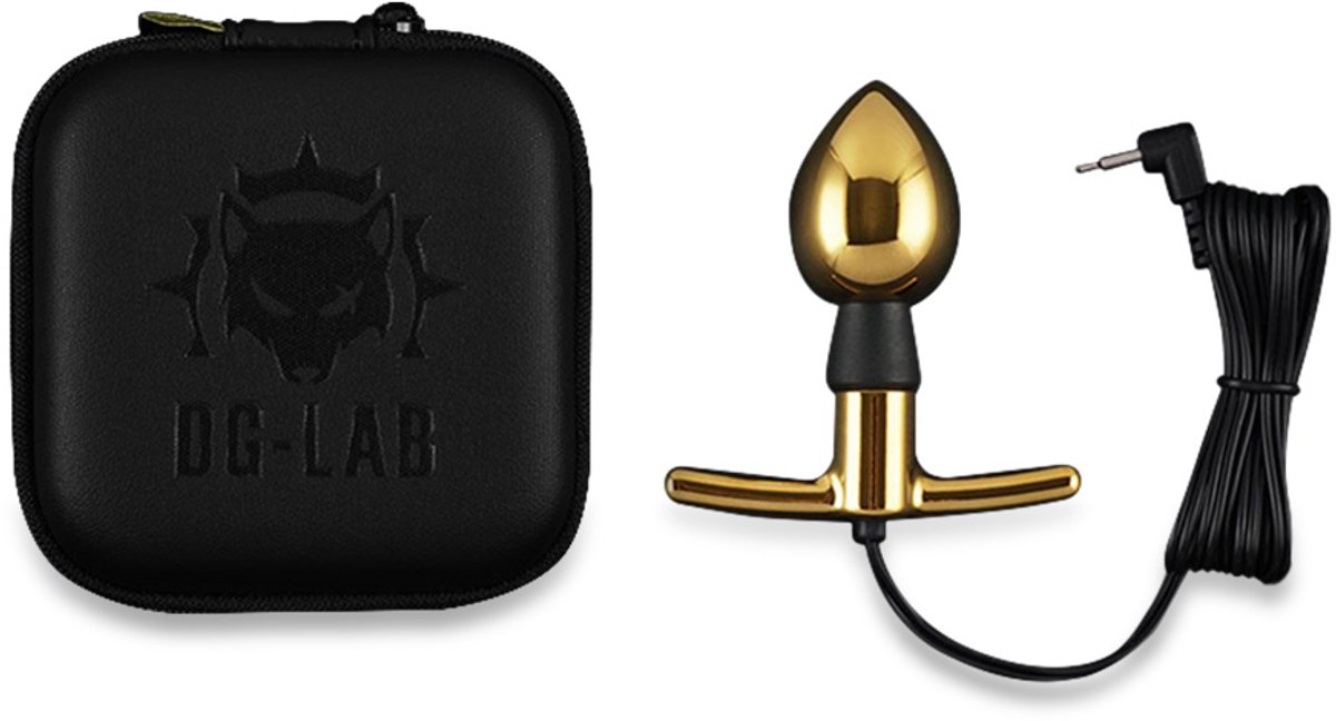 Dungeon Lab Bi-Polaire Electro Plug - Goud