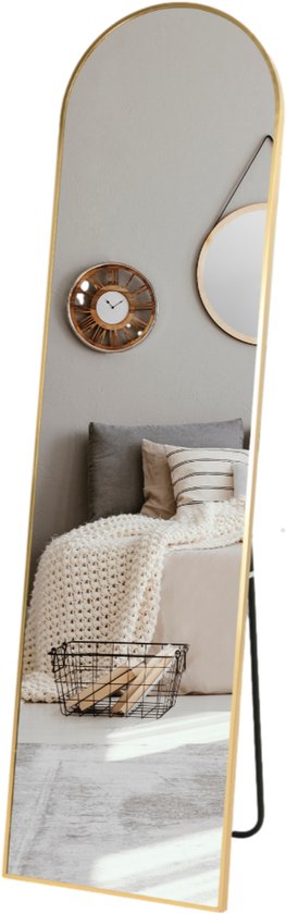 MISOU Passpiegel - Goud - Staand - met Standaard