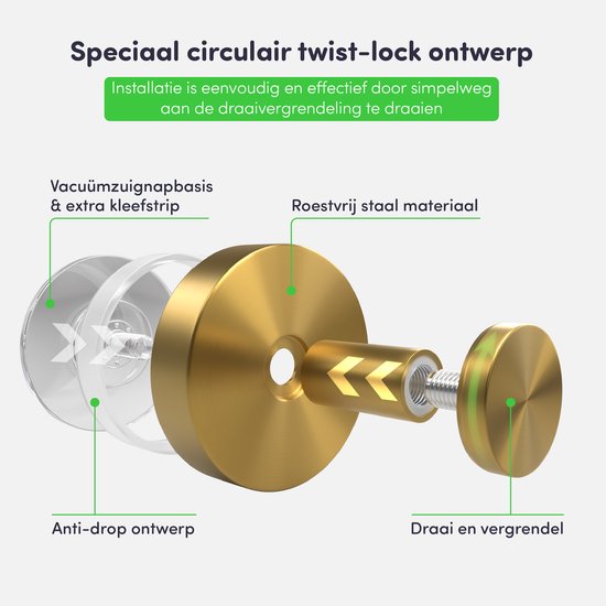 Douchehaken Met Zuignap, Sterke Vacuümzuignaphaken Voor Handdoeken Badjassen En Luffa S Zonder Gaten Herbruikbare Handdoekhaken Voor In De Badkamer Zwart 4 Pack
