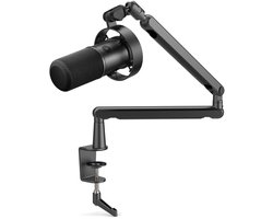 FIFINE - T688 - USB / XLR - Dynamische Microfoon - Met Boom Arm - Streaming - Podcasting - Gaming - Geschikt voor PS4 / PS5 / PC - Zwart