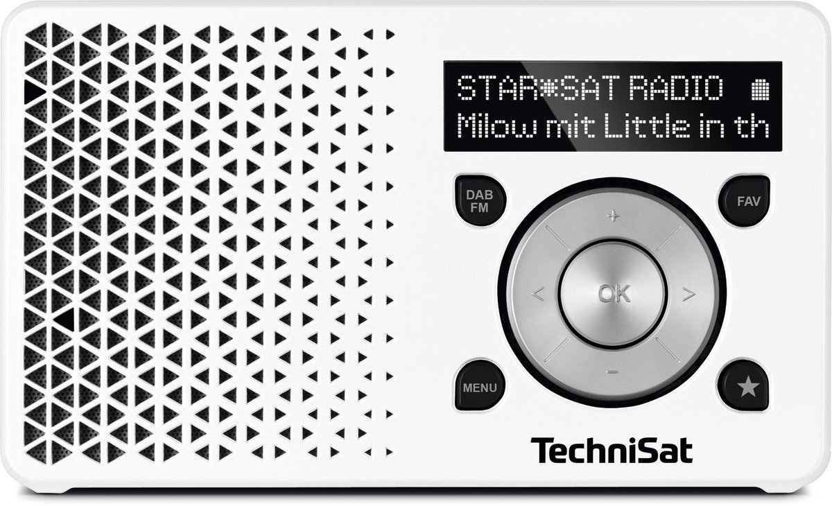 Technisat Digitradio 1 - wit/zilver