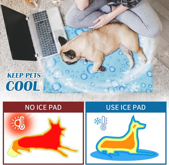Nobleza B4R3Y - Koelmat voor honden en katten - Niet-giftige gel
