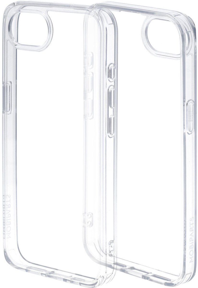 Mobiparts hoesje geschikt voor Apple iPhone 16e Apple iPhone 17e - Hardcover - Transparant