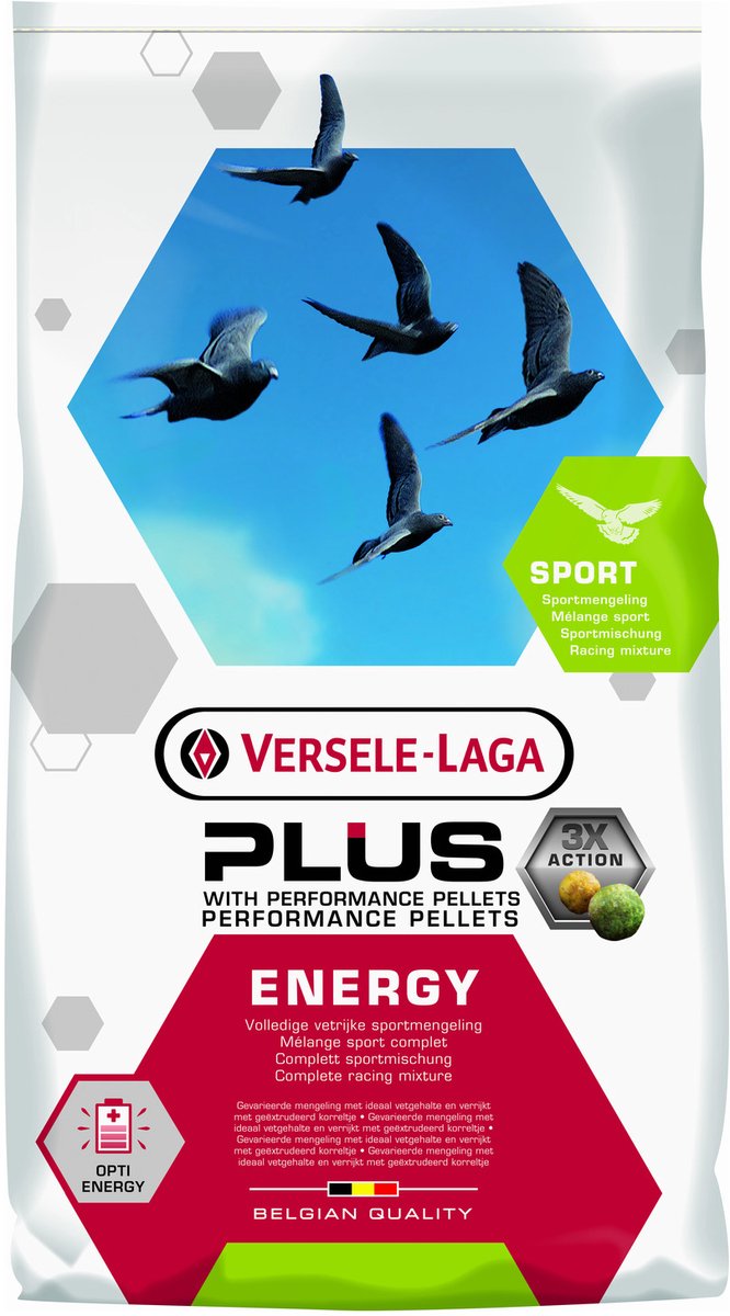 Versele-Laga Plus Plus Energy - Vogelvoer - 18 kg