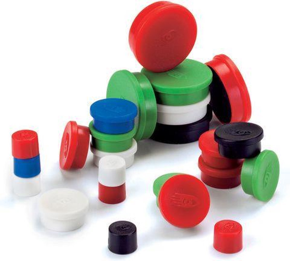 Legamaster magneet 10mm rood 10st